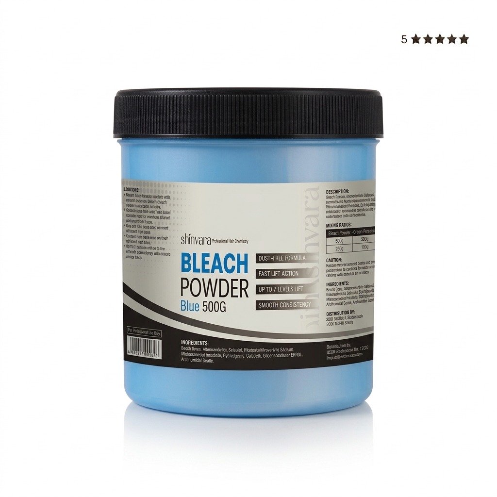 Shinvara Bleach Powder Blue 500g tub